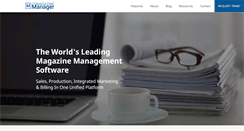 Desktop Screenshot of magazinemanager.com